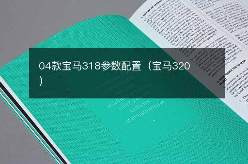 04款宝马318参数配置（宝马320）